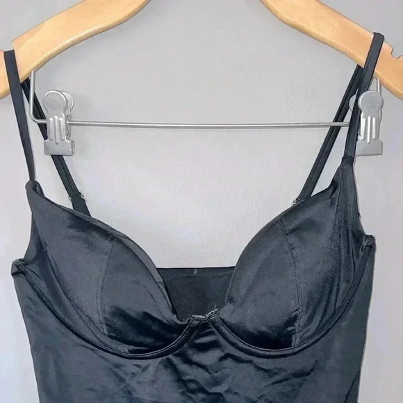 Andie Swim Canary Tank Swim Top in Black Size Small‎ - Picture 2 of 6
